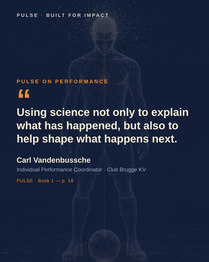 Carl Vandenbussche — Individual Performance Coordinator · Club Brugge KV