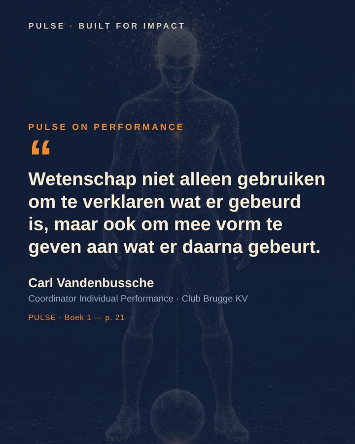 Carl Vandenbussche — Coordinator Individual Performance · Club Brugge KV